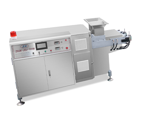 Twin-screw extruder for chewing gum Twin-screw extruder for chewing gum